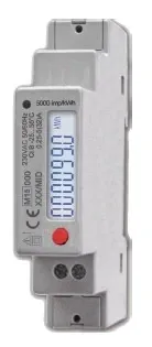 [950505] Enkelfasige kWh meter - MID - EMU 40A EMU 1/40 SO
