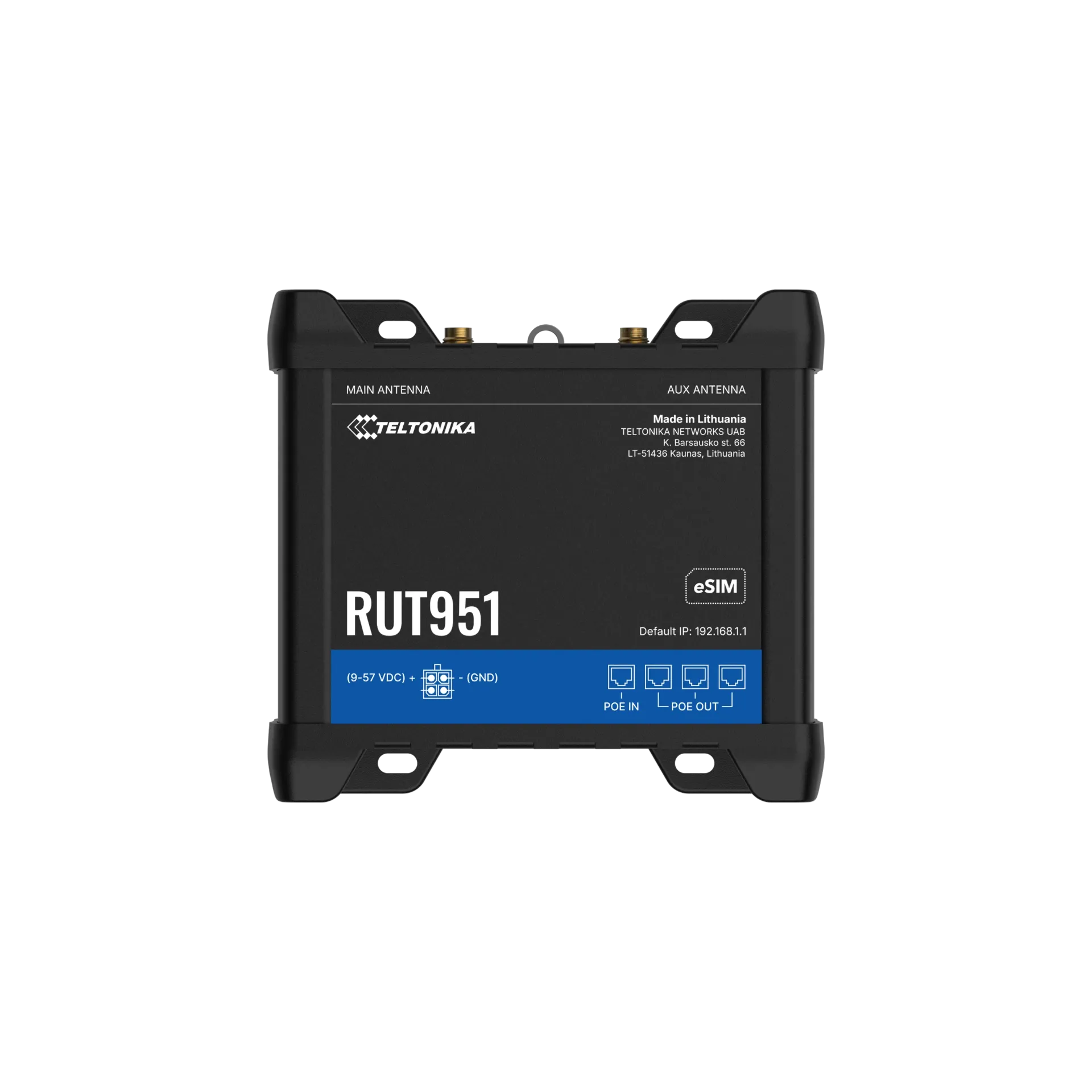 TELTONIKA RUT951 POE+ without PSU